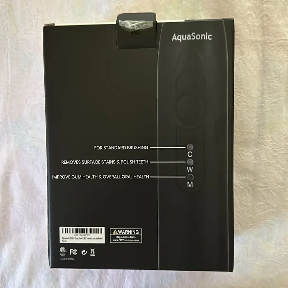 AquaSonic Duo Series Pro Electric Tooth Brushes